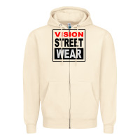 Sandshell vision street wear tshirt Zipper Hoodie - linhVisuals