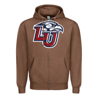 Chestnut liberty flames Zipper Hoodie - linhVisuals