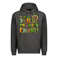 Charcoal Heather you're my lucky charm Premium Hoodie - Artiststas