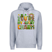 Heather Grey you're my lucky charm Premium Hoodie - Artiststas