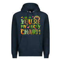 Navy you're my lucky charm Premium Hoodie - Artiststas