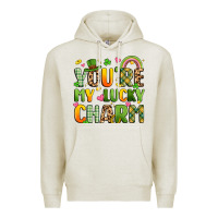 Oatmeal Heather you're my lucky charm Premium Hoodie - Artiststas