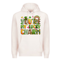 Pale Pink you're my lucky charm Premium Hoodie - Artiststas