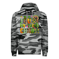 Slate Camo you're my lucky charm Premium Hoodie - Artiststas