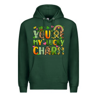 Sports Green you're my lucky charm Premium Hoodie - Artiststas
