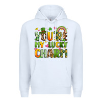 White you're my lucky charm Premium Hoodie - Artiststas