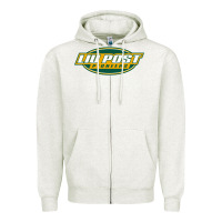 Oatmeal Heather liu post pioneers Zipper Hoodie - linhVisuals