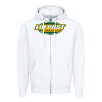 White liu post pioneers Zipper Hoodie - linhVisuals