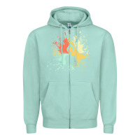 Seafoam candle t  shirt c a n d l e i n k s p l a s h t  shirt Zipper Hoodie - linhVisuals