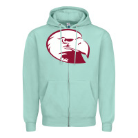 Seafoam lock haven bald eagles Zipper Hoodie - linhVisuals