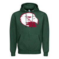 Sports Green lock haven bald eagles Zipper Hoodie - linhVisuals
