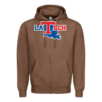 Chestnut louisiana tech bulldogs Zipper Hoodie - linhVisuals