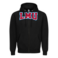 Black loyola marymount lions Zipper Hoodie - linhVisuals