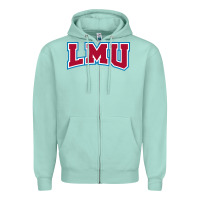 Seafoam loyola marymount lions Zipper Hoodie - linhVisuals