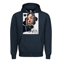 Navy Chishiya Alice In Borderland Zipper Hoodie - linhVisuals