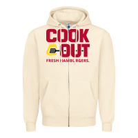 Sandshell Cookout Zipper Hoodie - linhVisuals