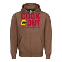 Chestnut Cookout Zipper Hoodie - linhVisuals
