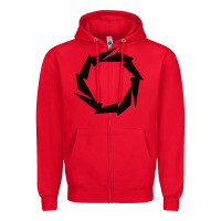Red Fountain Boats Zipper Hoodie - linhVisuals