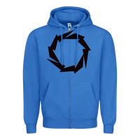 True Royal Fountain Boats Zipper Hoodie - linhVisuals