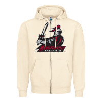 Sandshell manhattanville valiants Zipper Hoodie - linhVisuals