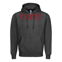 Charcoal Heather Nord Zipper Hoodie - linhVisuals