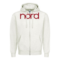 Oatmeal Heather Nord Zipper Hoodie - linhVisuals