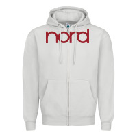 Dove Grey Nord Zipper Hoodie - linhVisuals