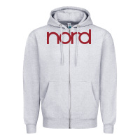 Heather Grey Nord Zipper Hoodie - linhVisuals