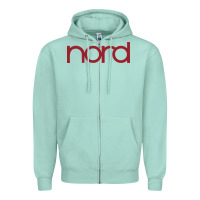 Seafoam Nord Zipper Hoodie - linhVisuals