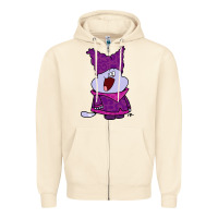 Sandshell chowder Zipper Hoodie - linhVisuals