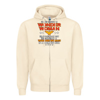 Sandshell wonder  woman Zipper Hoodie - linhVisuals