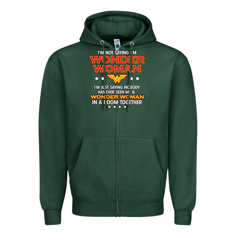 Wonder  Woman Zipper Hoodie by linhVisuals | Teevron