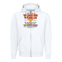 White wonder  woman Zipper Hoodie - linhVisuals