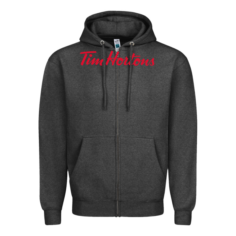 Tim Hortons Zipper Hoodie by linhVisuals | Teevron