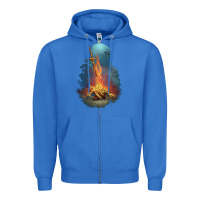 True Royal Souls Bonfire Zipper Hoodie - linhVisuals