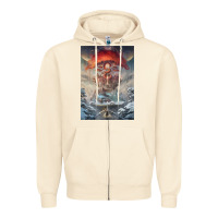 Sandshell The Painted World Zipper Hoodie - linhVisuals