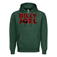 Sports Green the hits billy - joel the best pianist Zipper Hoodie - linhVisuals