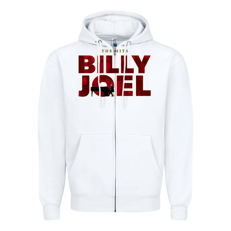The Hits Billy - Joel The Best Pianist Zipper Hoodie by linhVisuals | Teevron