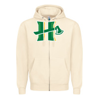 Sandshell cal humboldt lumberjacks Zipper Hoodie - linhVisuals