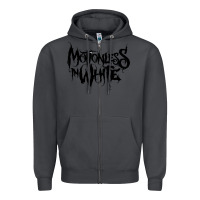 Smoke Motionless In White Zipper Hoodie - linhVisuals