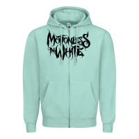 Seafoam Motionless In White Zipper Hoodie - linhVisuals