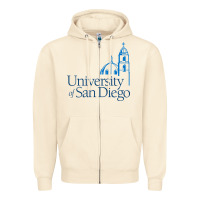 Sandshell The university of san diego Zipper Hoodie - linhVisuals