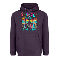 Plum school's out for summer teacher life Heavyweight Hoodie - RanaPortraitStore