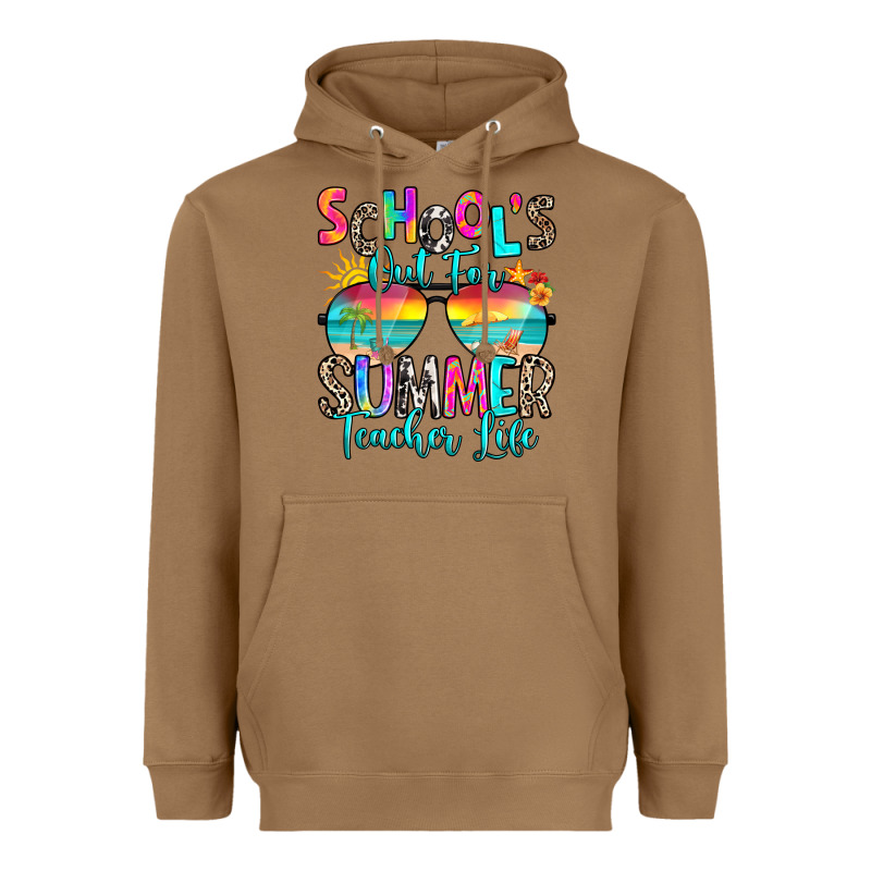 School's Out For Summer Teacher Life Heavyweight Hoodie by RanaPortraitStore | Teevron