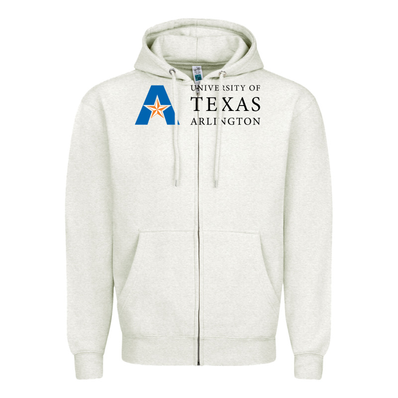 The University Of Texas At Arlington Zipper Hoodie by linhVisuals | Teevron