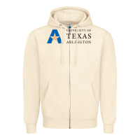 Sandshell The university of texas at arlington Zipper Hoodie - linhVisuals