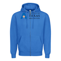 True Royal The university of texas at arlington Zipper Hoodie - linhVisuals