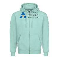 Seafoam The university of texas at arlington Zipper Hoodie - linhVisuals