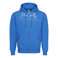 True Royal napa valley ca t shirt Zipper Hoodie - linhVisuals