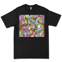 Black Easter bunnys eggs Premium Tee - OliviaCreatesArt